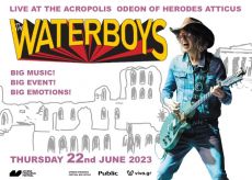ΤΗΕ WATERBOYS  Πέμπτη 22 Ιουνίου 2023  Ωδείο Ηρώδου Αττικού Προς Αθηναίους του Mike Scott 