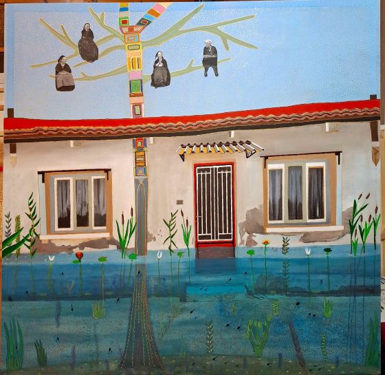 120x120cmMELANI